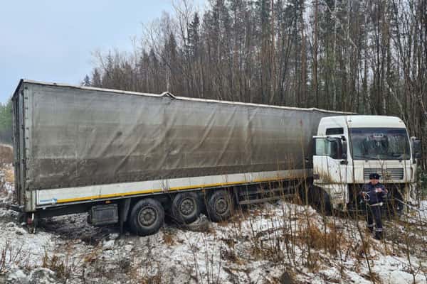 На Среднем Урале в ДТП погиб водитель фуры