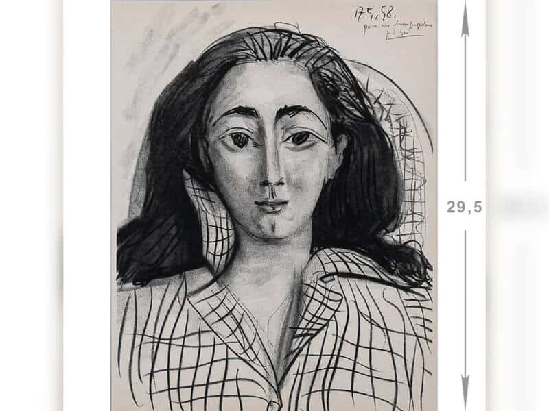 Портрет жены Пикассо продадут на торгах в Екатеринбурге