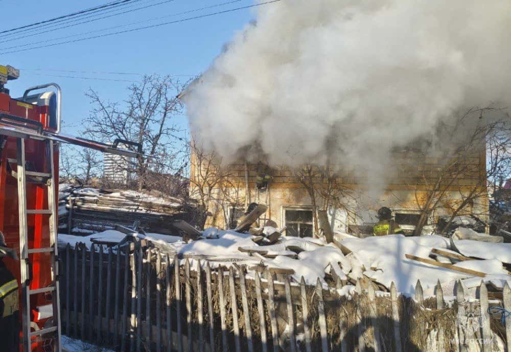 Пожар погубил пенсионерку в коллективном саду в Магнитогорске