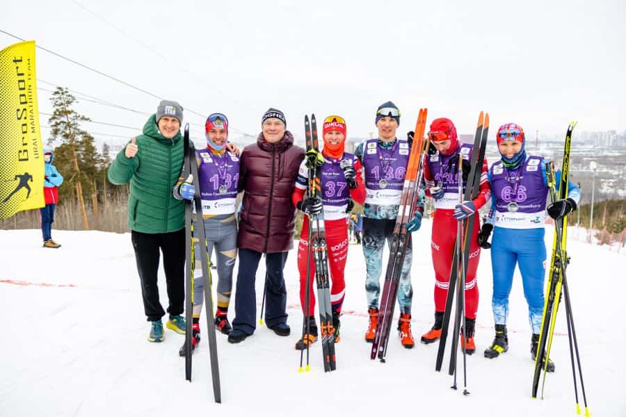 В Екатеринбурге определили лучших лыжников состязания «Тур де Бург» 