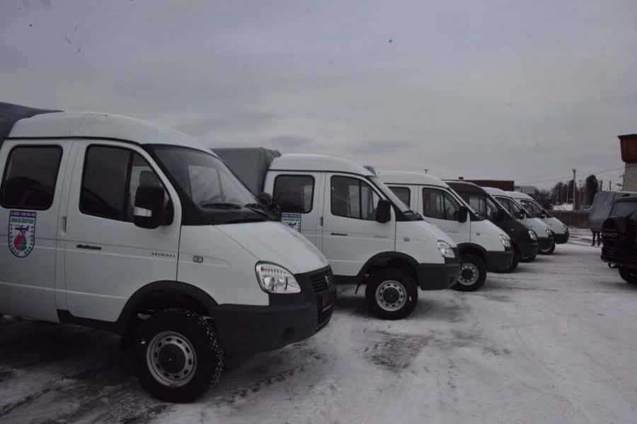 Уральской авиабазе вручили новую пожарную технику 