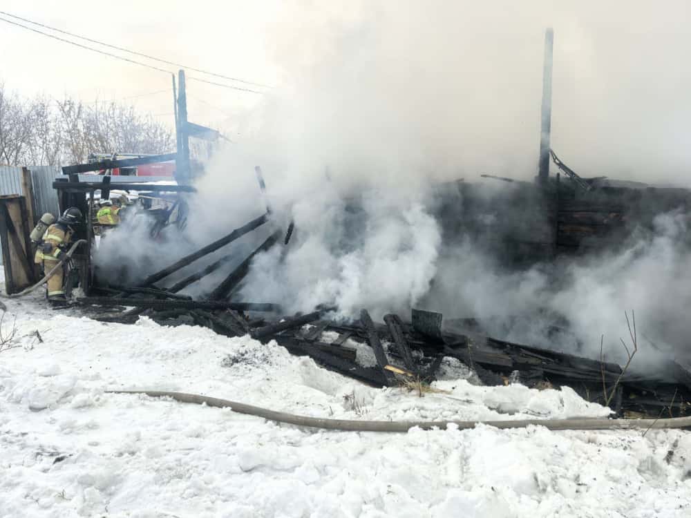 В Тобольске пожар унёс жизни мужчины и женщины 