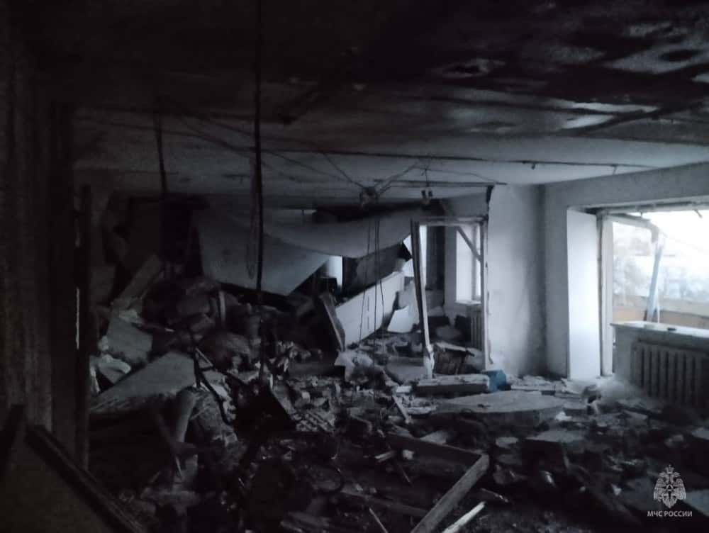 В пятиэтажке в посёлке Буланаш ночью взорвался газ 