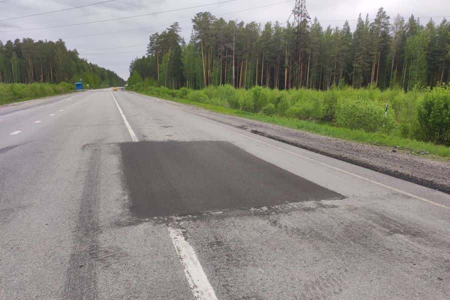 Трасса Белоярский — Асбест отремонтирована на Урале 