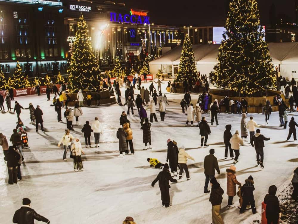 Стало известно, когда в Екатеринбурге откроют каток и ледовый городок 