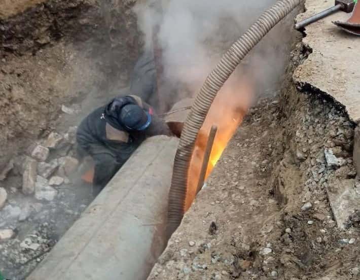 Восстановление теплосети на улице Горького в Тюмени: завершены ремонтные работы