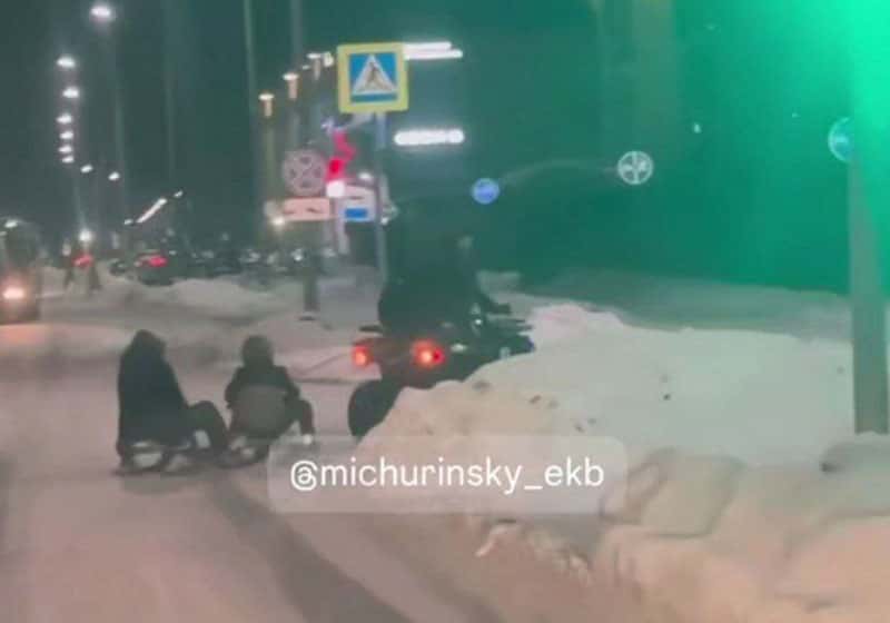 Госавтоинспекция проверяет случаи перевозки детей на квадроцикле в Екатеринбурге