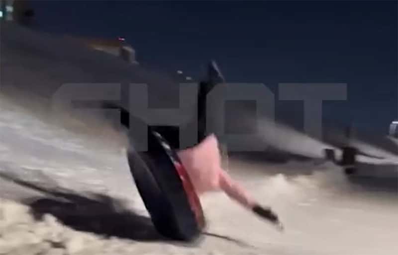 Травма на тюбинге в Екатеринбурге: 25-летняя девушка получила перелом