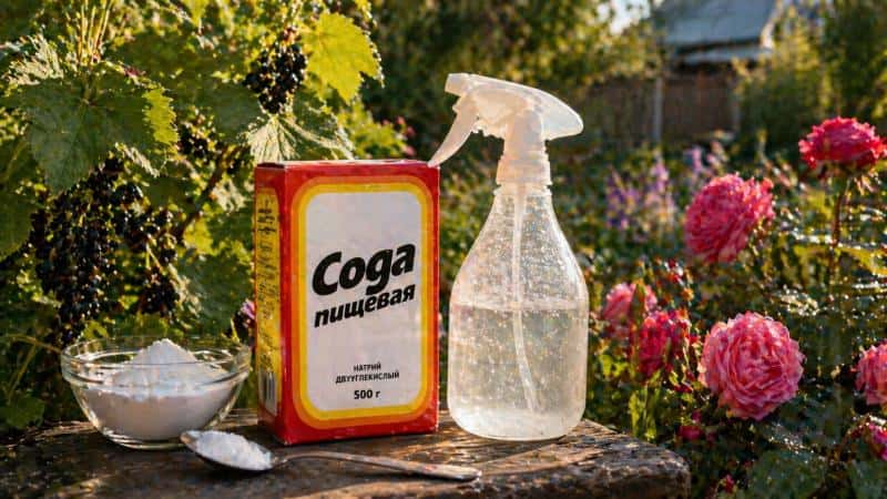 В мае покупаю сразу 5-6 пачек соды — за 200 рублей спасаю сад от болезней и вредителей