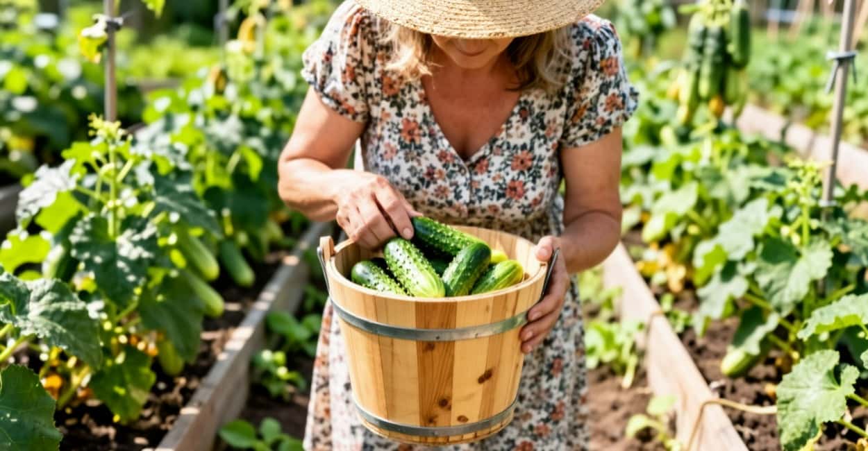 Из всех огурцов сажаю только 1 сорт: не горчат, не желтеют — прут без пустоцветов даже в холодное лето 