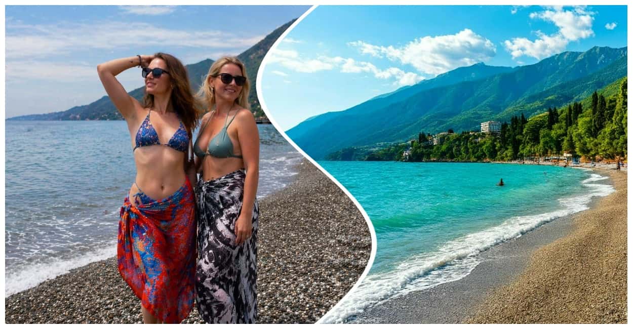 Абхазские Мальдивы: белая галька, ярко-бирюзовая вода и фруктовые сады — про этот эвкалиптовый раз пока мало кто знает