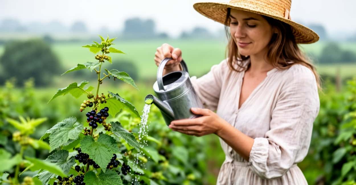 Смородина «просит» об этом зелёном настое: простая подкормка в мае, которая увеличит урожай вдвое