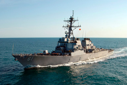 Американский ракетный крейсер вошел в Черное море