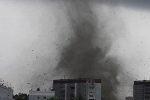 Мощный ураган в Амурской области разрушил жилые дома