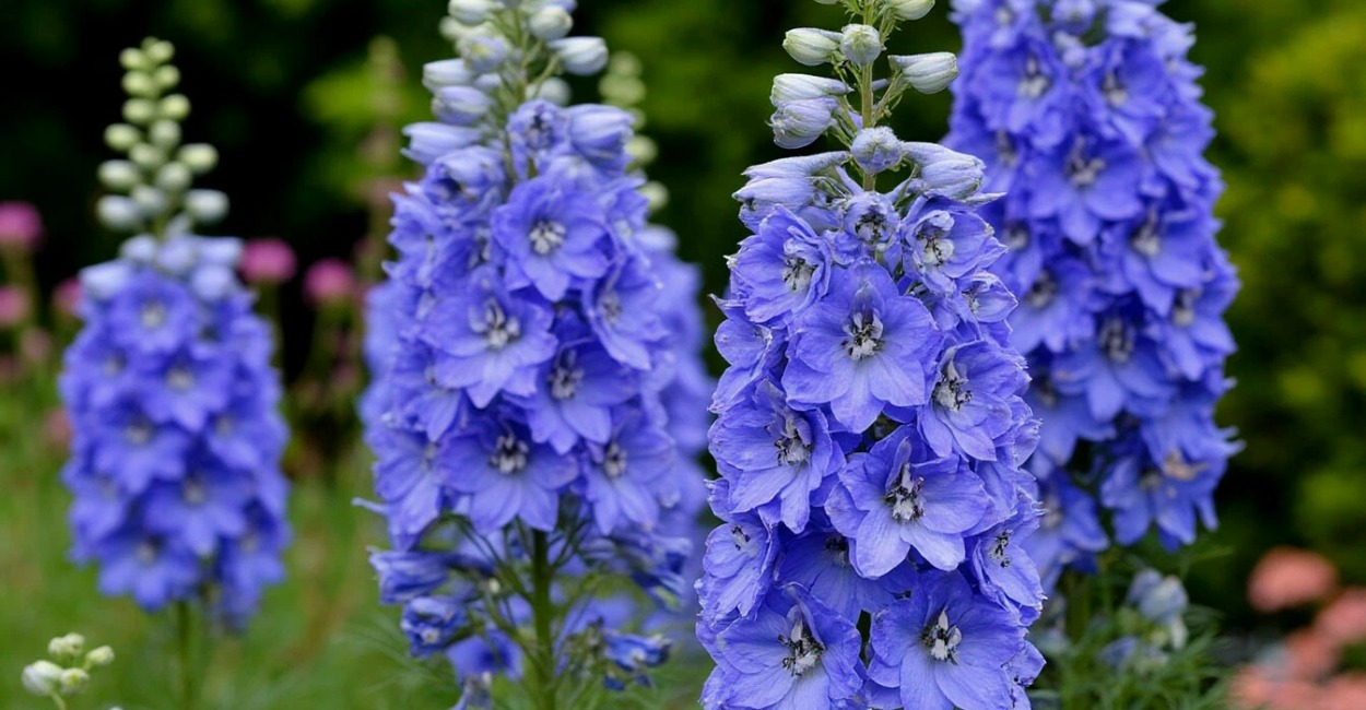 Посейте в апреле этот сказочный многолетник — в июне сад накроет волной синего кружева: до 80 цветков в соцветии