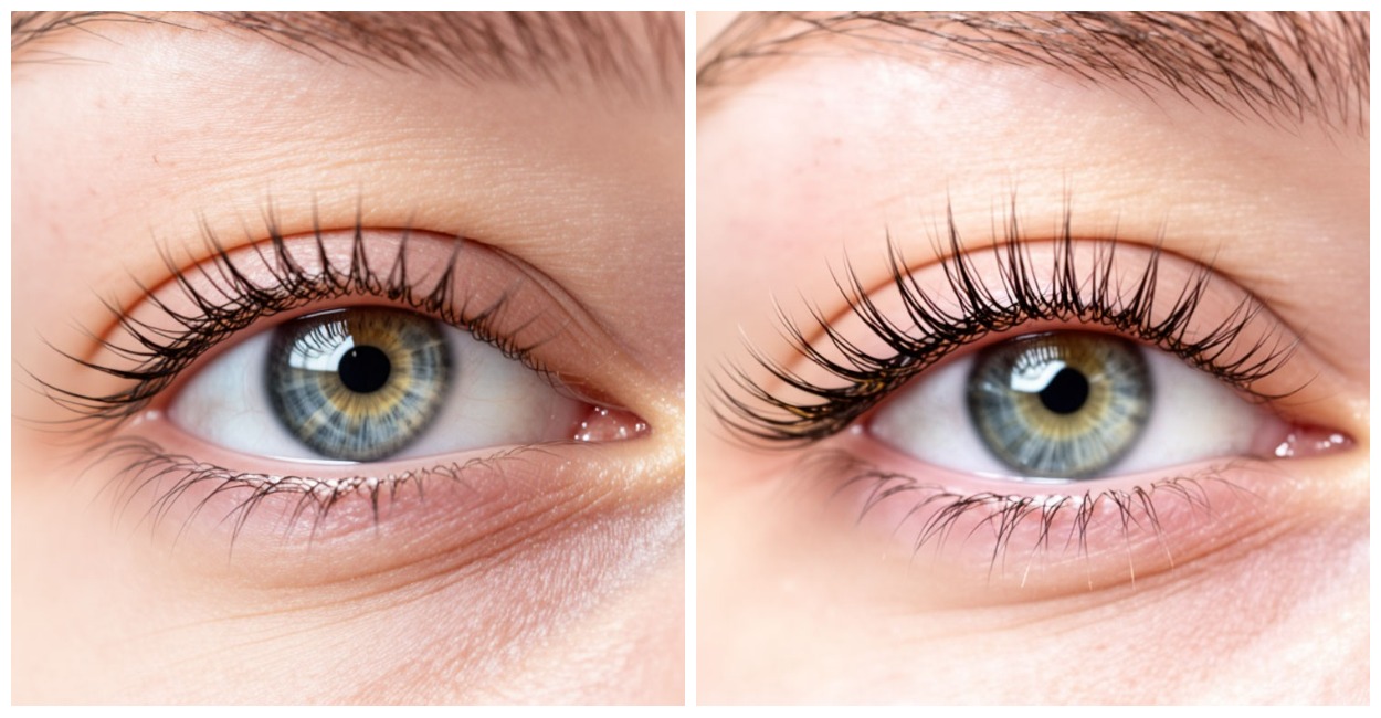 «Касторка» больше не нужна: пару капель на ресницы на ночь — густеют через месяц, выкинула тушь