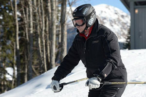 Президент на себе проверил готовность лыжных трасс в Сочи