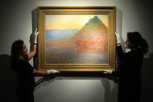 Картина Моне "Розовая фигня" продана на Christie’s за рекордные 81,4 миллиона долларов