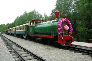 В ЦПКиО имени Маяковского был открыт 55-й детский железнодорожный сезон