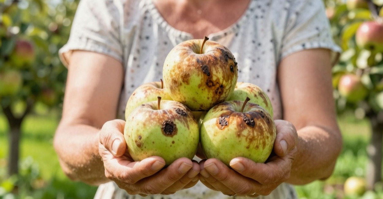 Опрыскиваю яблоки до 20 апреля: 500 г на 10 литров — и больше никакой гнили, монилиоз гоню за сутки