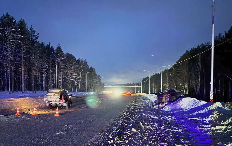 ДТП на трассе Пермь—Екатеринбург: водитель погиб  | На трассе «Пермь—Екатеринбург» погиб водитель 