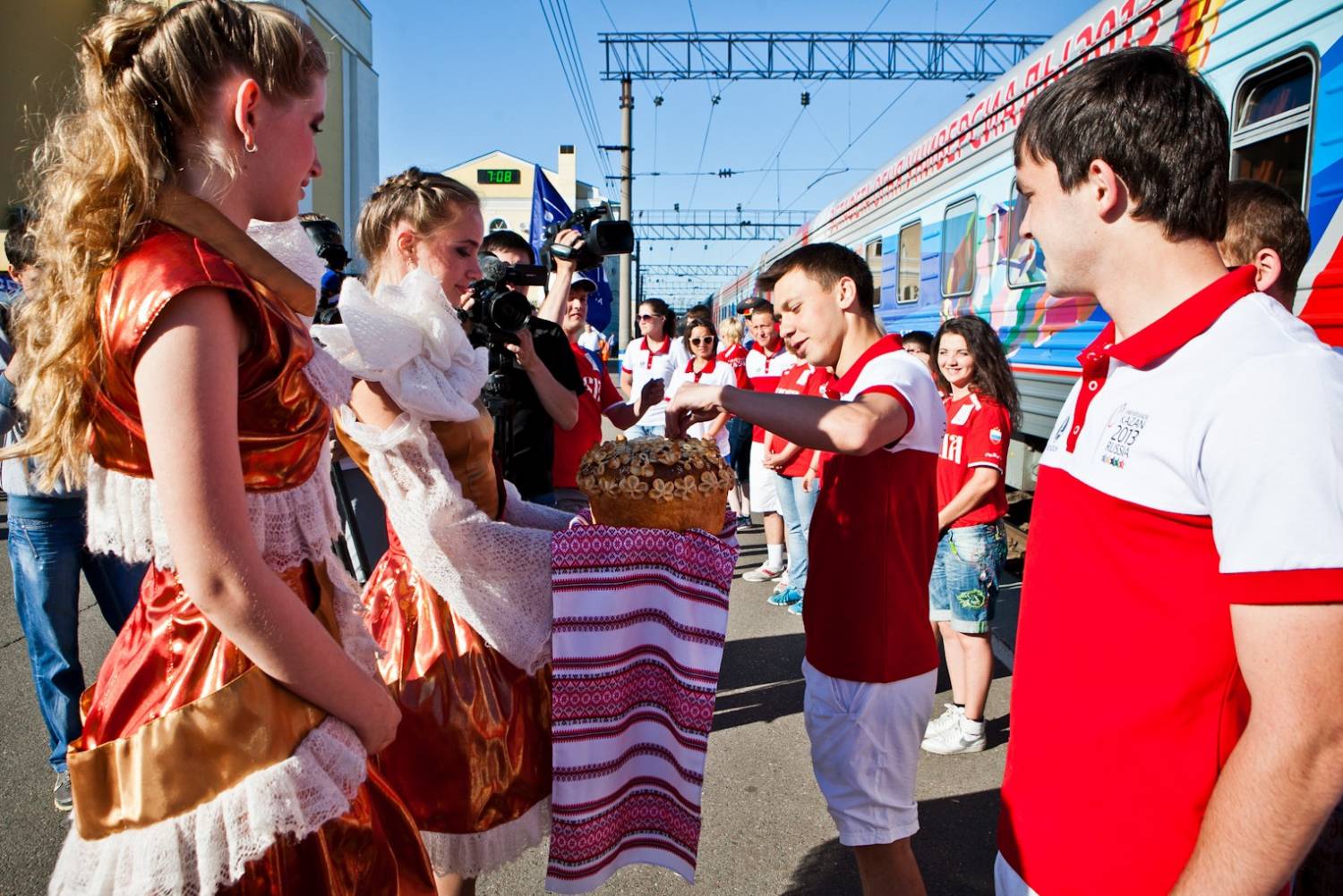 Огонь Всемирной летней Универсиады «Казань-2013» прибыл в Оренбург