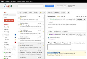 Gmail уподобили почтовым клиентам