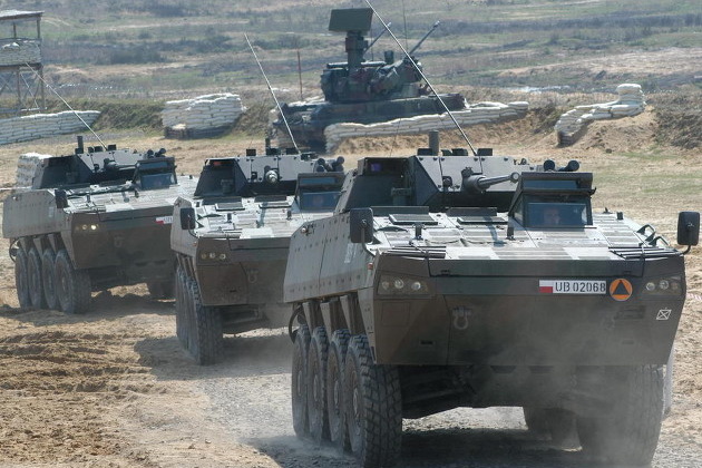 В Прибалтику направят военную технику и солдат США