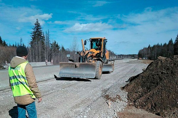 Участки капитального ремонта трассы Р-242 подготовлены для укладки асфальтобетона