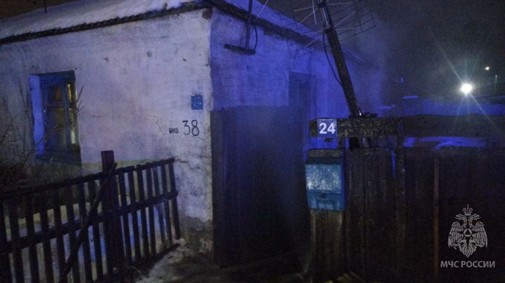 В Тюменской области пожар унёс жизнь человека  | Под Тюменью пожар погубил человека 