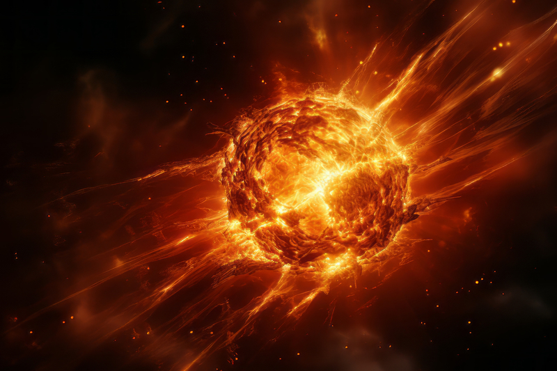 Гипертоники, внимание! На Солнце произошла мощная вспышка  | На Солнце зафиксировали мощную вспышку 