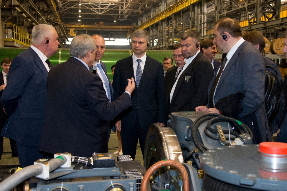 Президент ОАО «РЖД» Олег Белозёров посетил с рабочим визитом Свердловскую железную дорогу