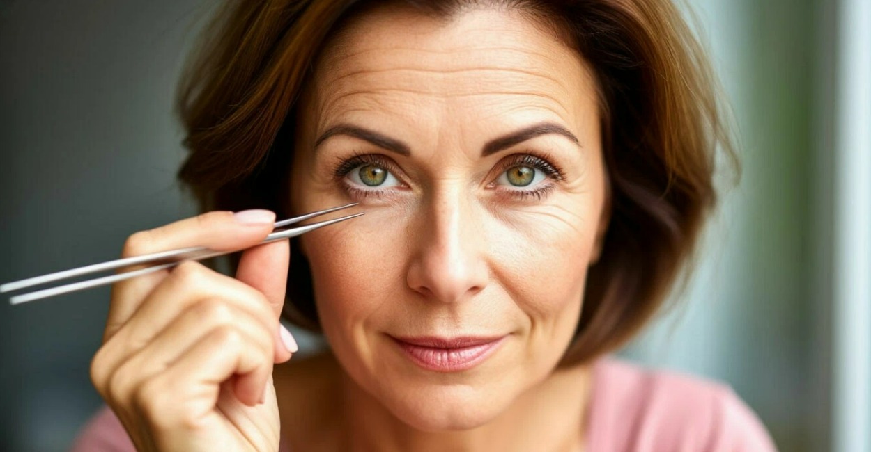 Брови, которые добавляют возраст: какую форму лучше не делать после 45 — лицо «плывет» моментально