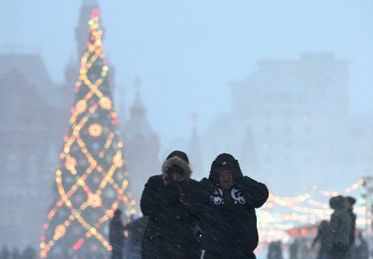 В Москву идут рождественские морозы В Москву идут рождественские морозы