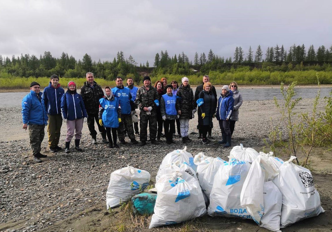На Ямале продолжается Всероссийская акция «Вода России» На Ямале продолжается Всероссийская акция «Вода России»