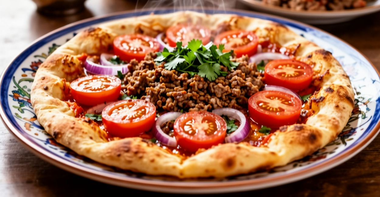 Фарш на готовый лаваш — и на ужин турецкий пир: сочно, быстро и необычно — лепешки вкуснее пицц