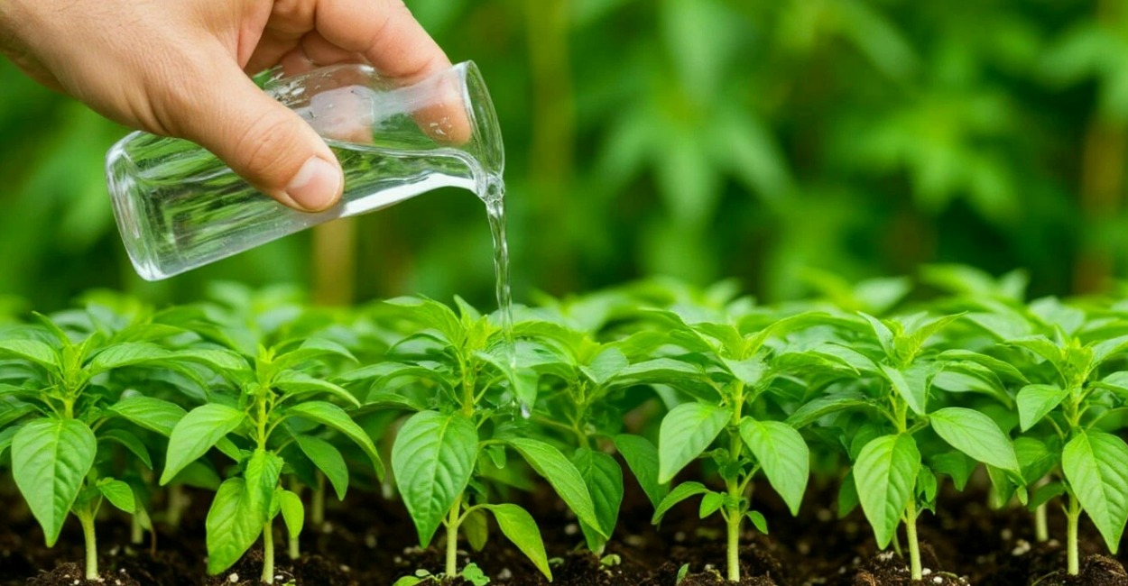 Рассада перцев замерла в развитии — срочно: 2 ложки этого настоя, и сеянцы коренастые, не идут в стебель