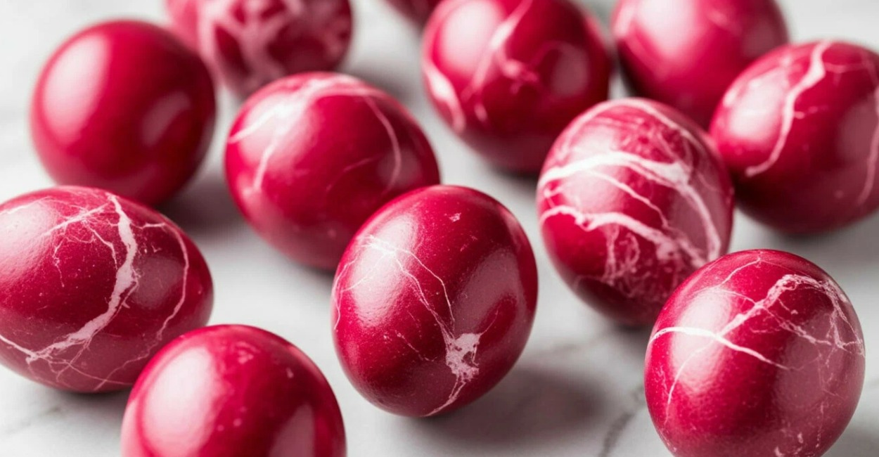 Крашу яйца-рубины к Пасхе 2026: вот что превращает бледные скорлупки в драгоценности — соседи будут просить рецепт