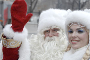 Всероссийский Дед Мороз отмечает день рождения