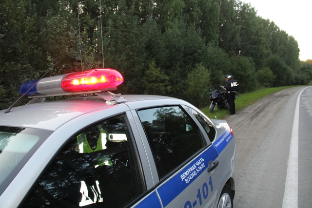 Свердловские полицейские приняли участие в поисках потерявшейся в лесу женщины