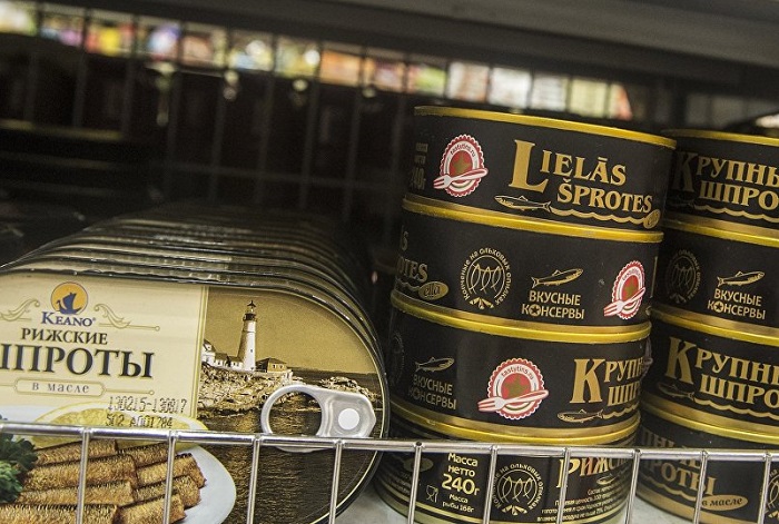 Рижские власти безуспешно пытаются вернутся на Российский рынок со шпротами и консервами