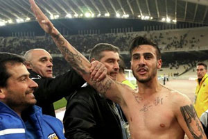 Греческого футболиста пожизненно дисквалифицировали за нацистский жест