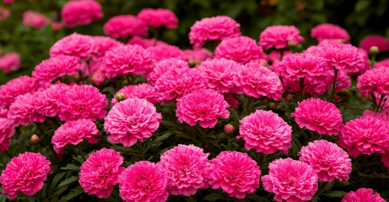 Тусклый сад превратится в роскошную оранжерею: посадите эти 3 цветка — они заполнят клумбу пышным розовым веером