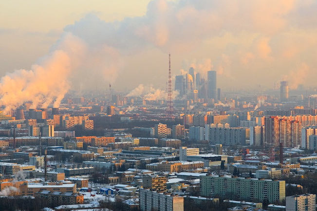 В Москве горел крупный ТЦ В Москве горел крупный ТЦ