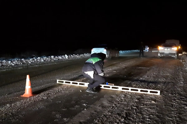 В Свердловской области на автодороге под Красноуфимском погиб пешеход