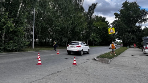 На Урале устанавливают обстоятельства ДТП, в котором пострадал несовершеннолетний пешеход