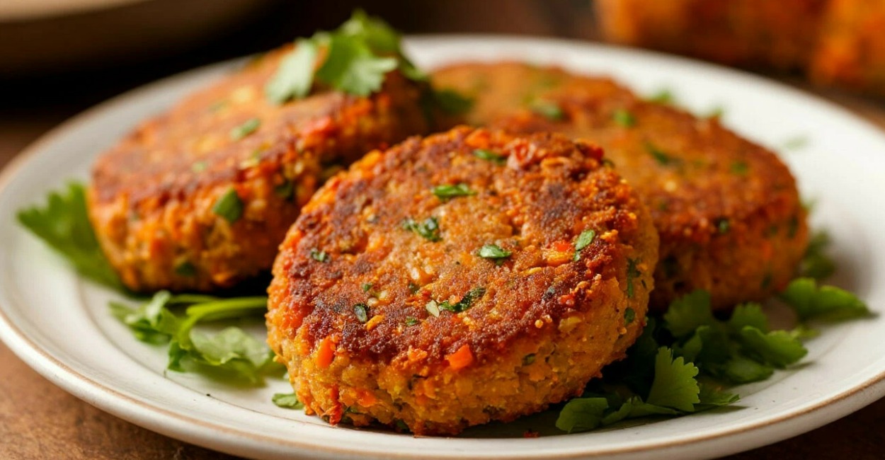 Вместо мясных котлет теперь готовлю только так: чечевичные «ёжики» — сочные и сытные, а мяса нет ни грамма