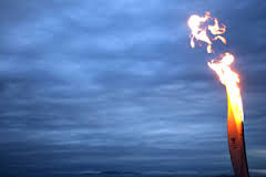 Олимпийский огонь прибыл в Сахалин