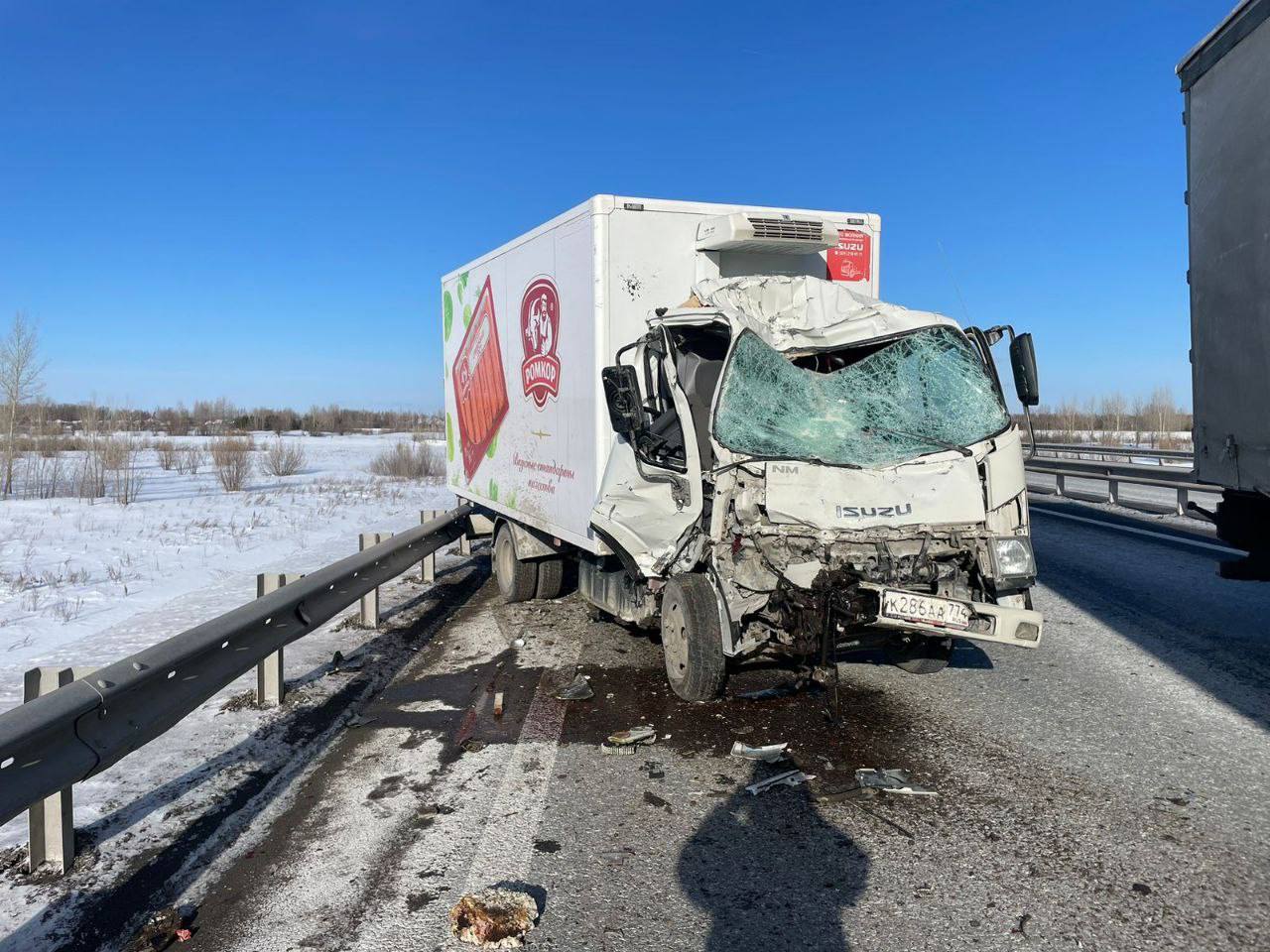 На дороге Тюмень — Ханты-Мансийск погиб 67-летний водитель дорожной службы 