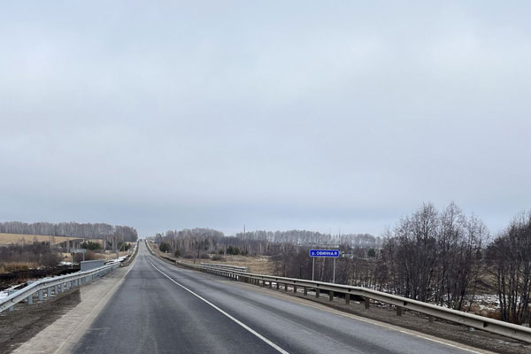 В Свердловской области открыт новый мост, построенный благодаря дорожному нацпроекту
